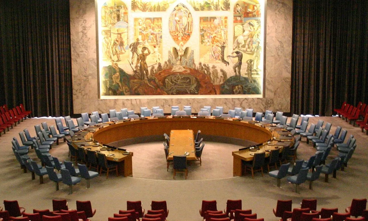 United Nations Security Council chamber