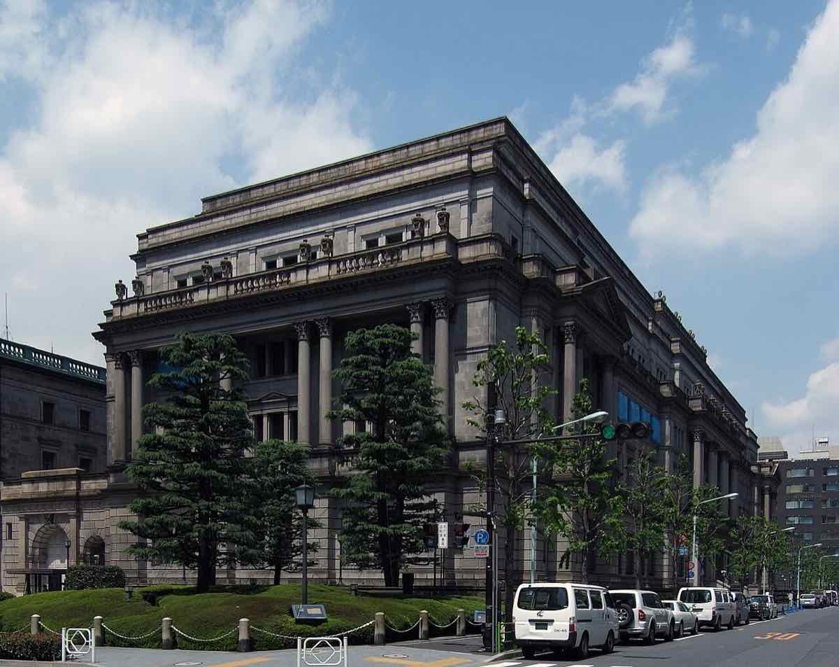Bank of Japan headquarters building Tokyo