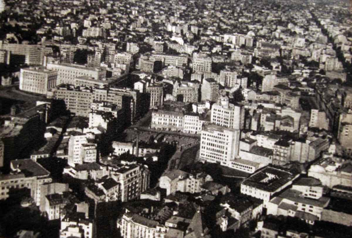 Bucuresti aerial view