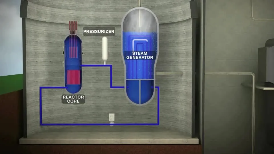 nuclear power plant reactor