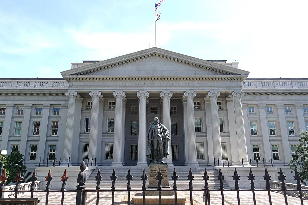United States Treasury building