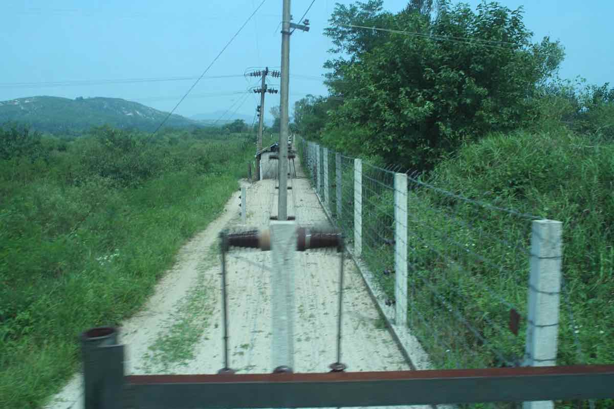 Korean DMZ demilitarized zone border