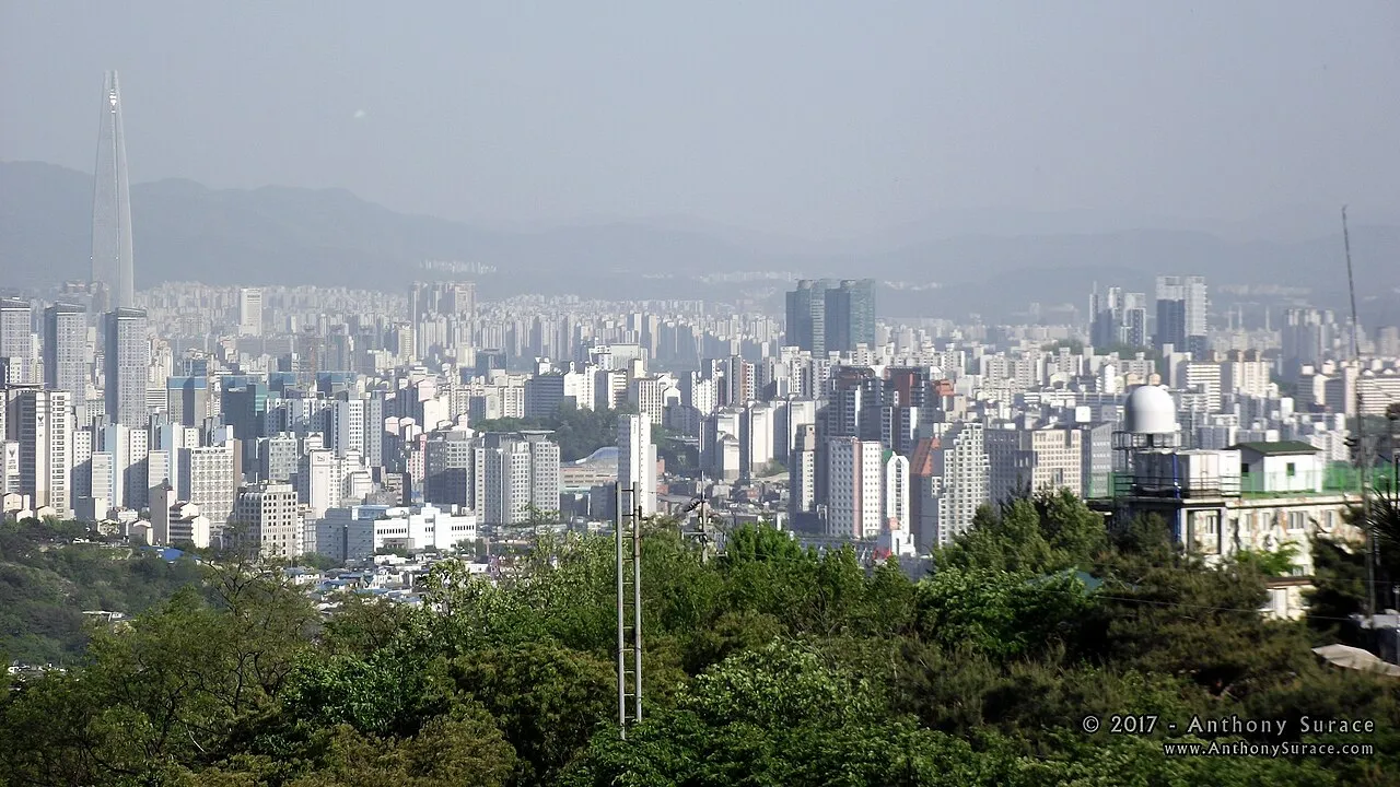 Seoul South Korea skyline