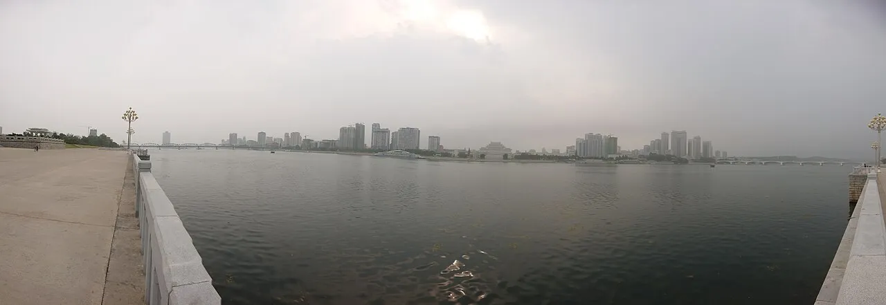 Pyongyang skyline