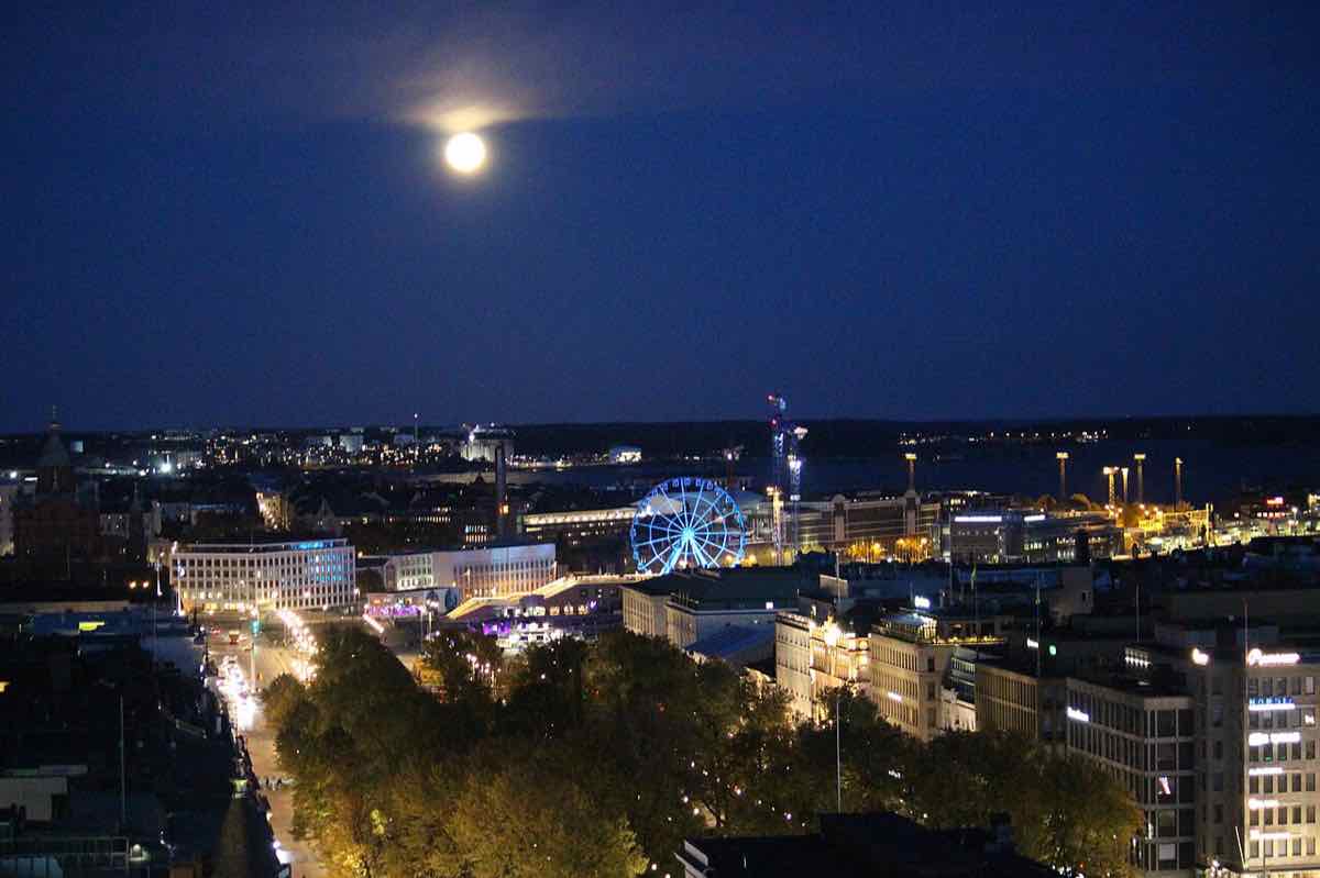 Helsinki Finland skyline