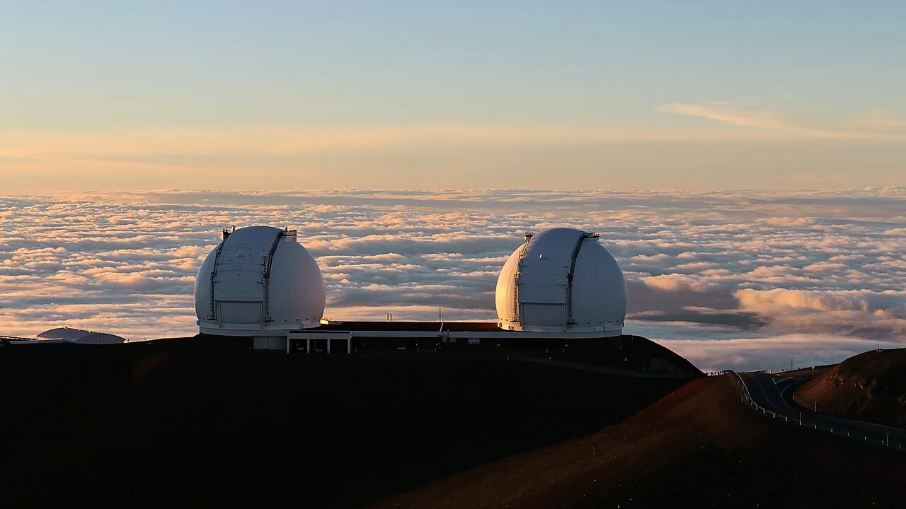 Keck Observatory telescopes Mauna Kea