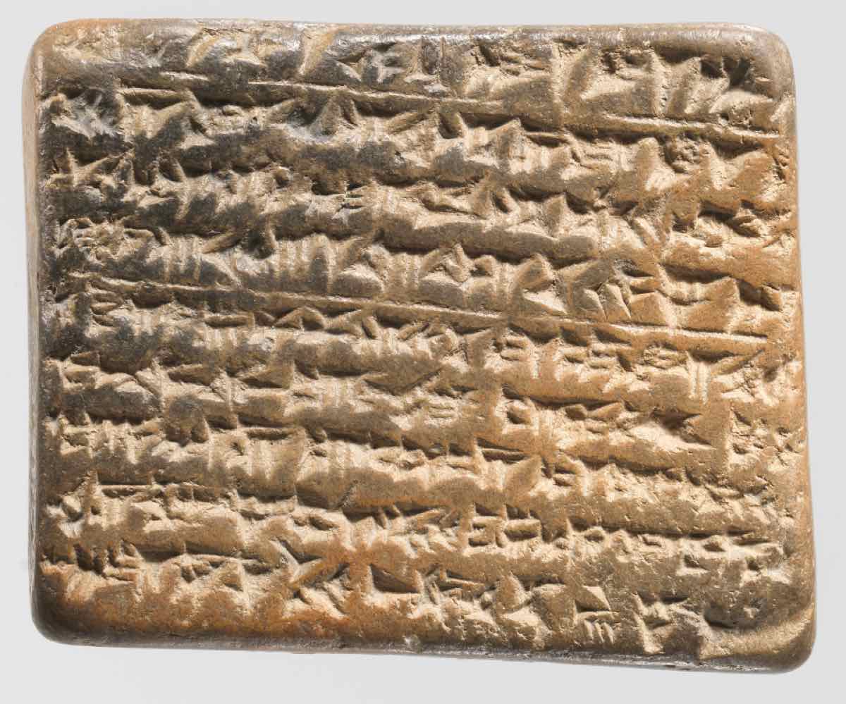 cuneiform tablet
