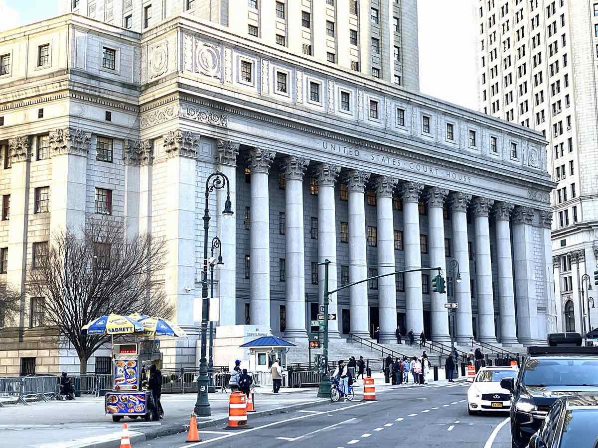 New York federal courthouse