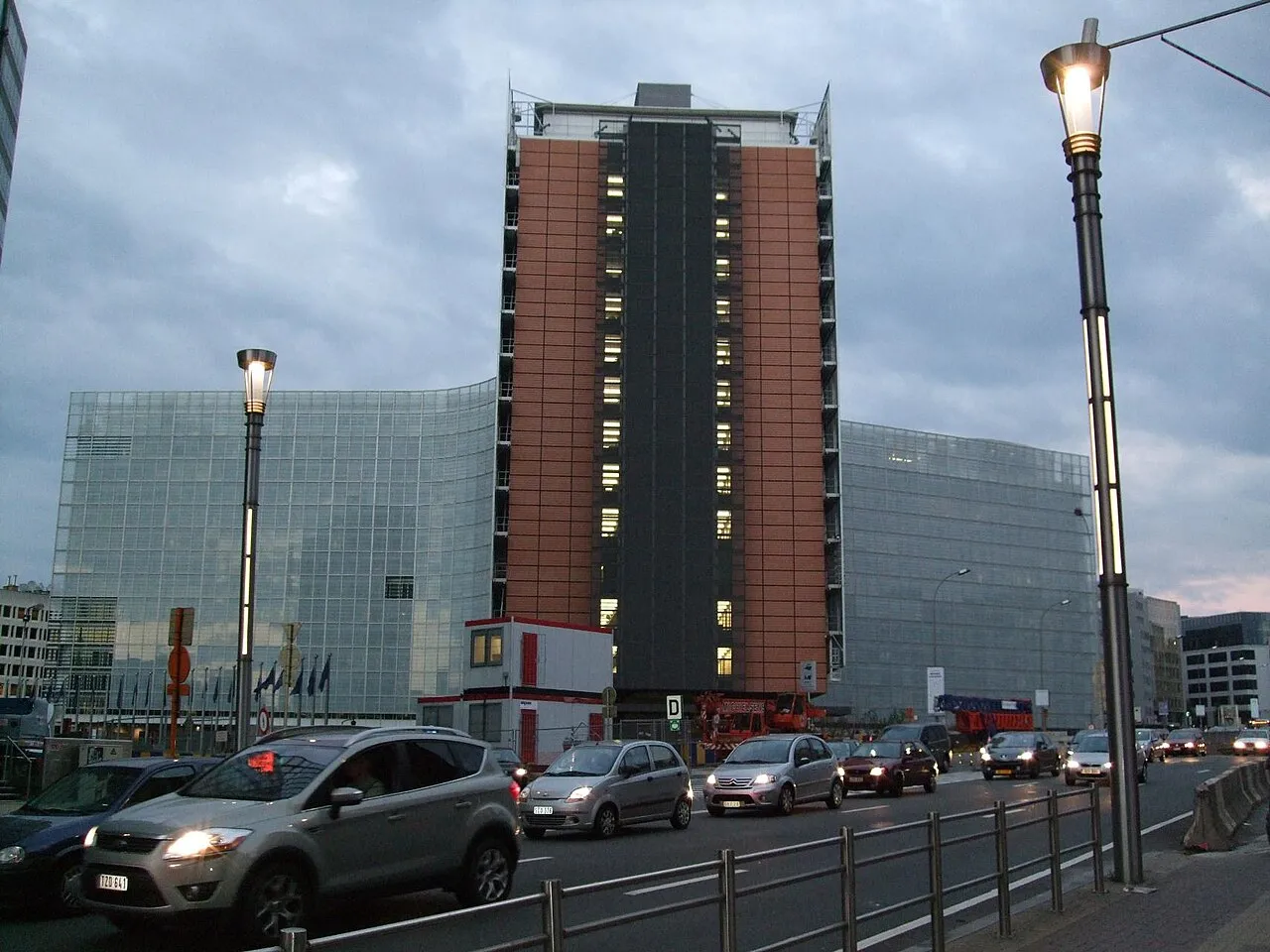 European Commission building Brussels