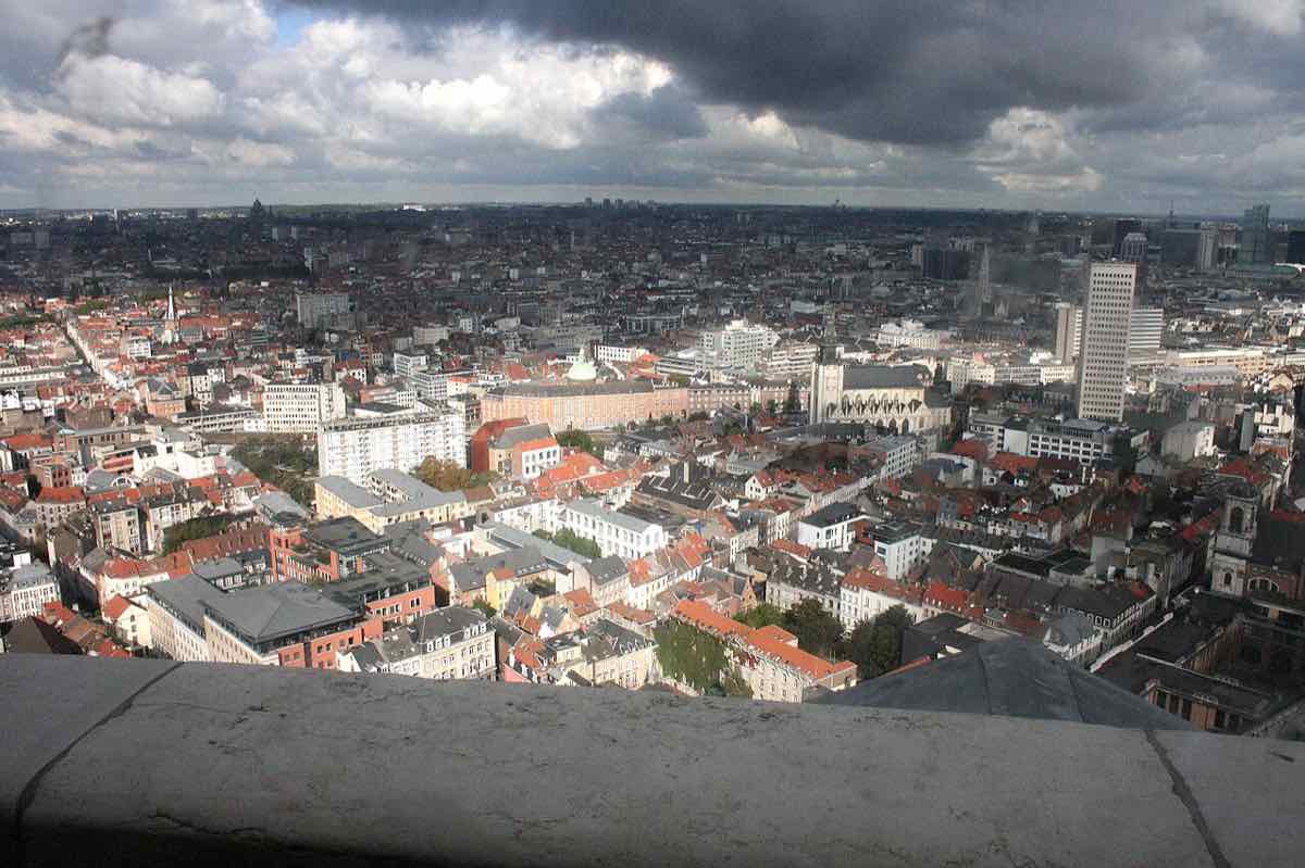 Brussels skyline