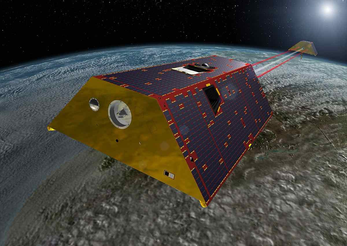 GRACE-FO satellite