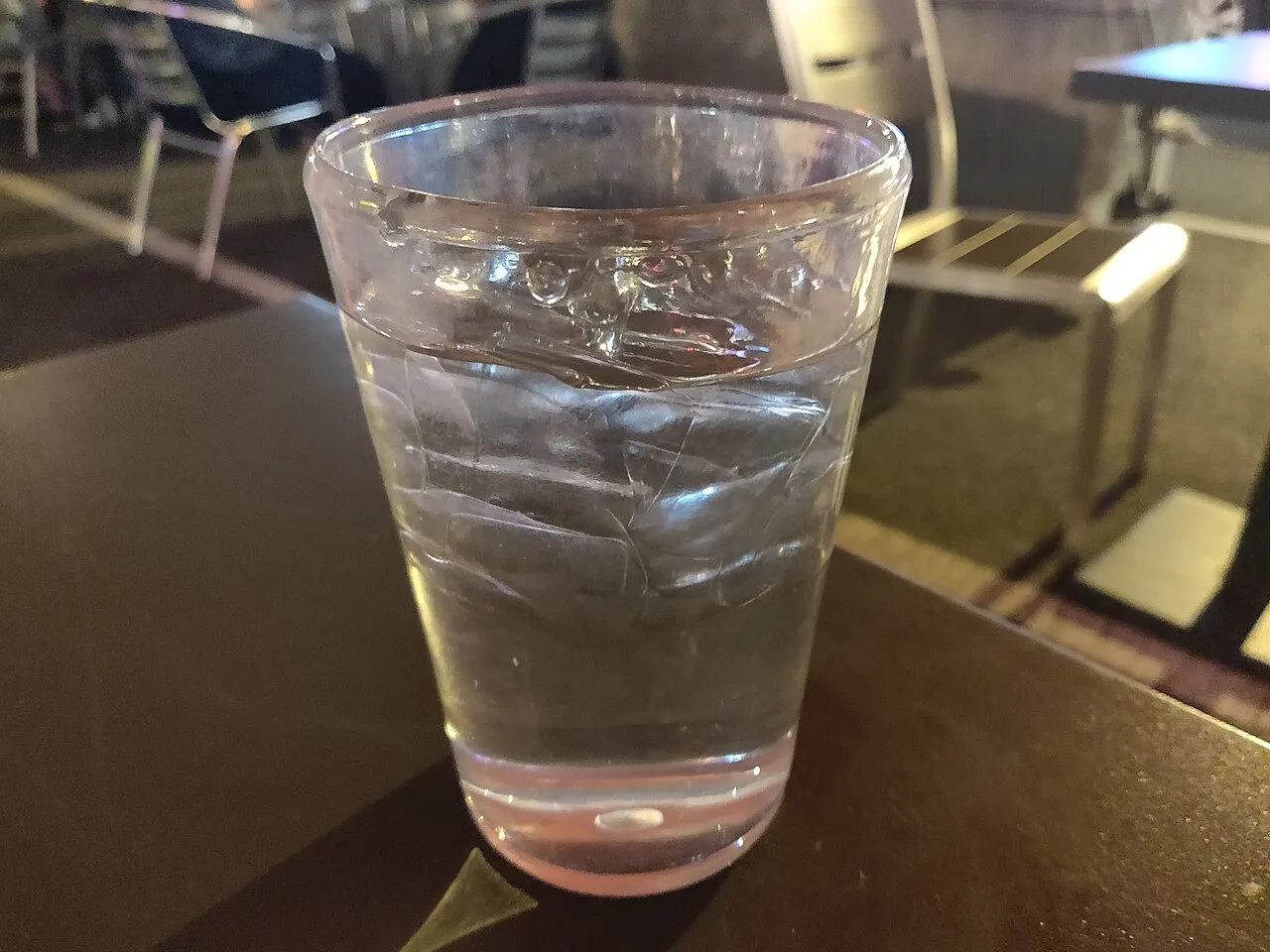 glass of water