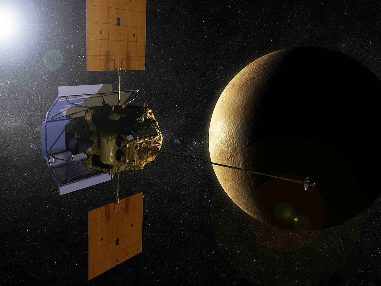 Mercury planet MESSENGER spacecraft