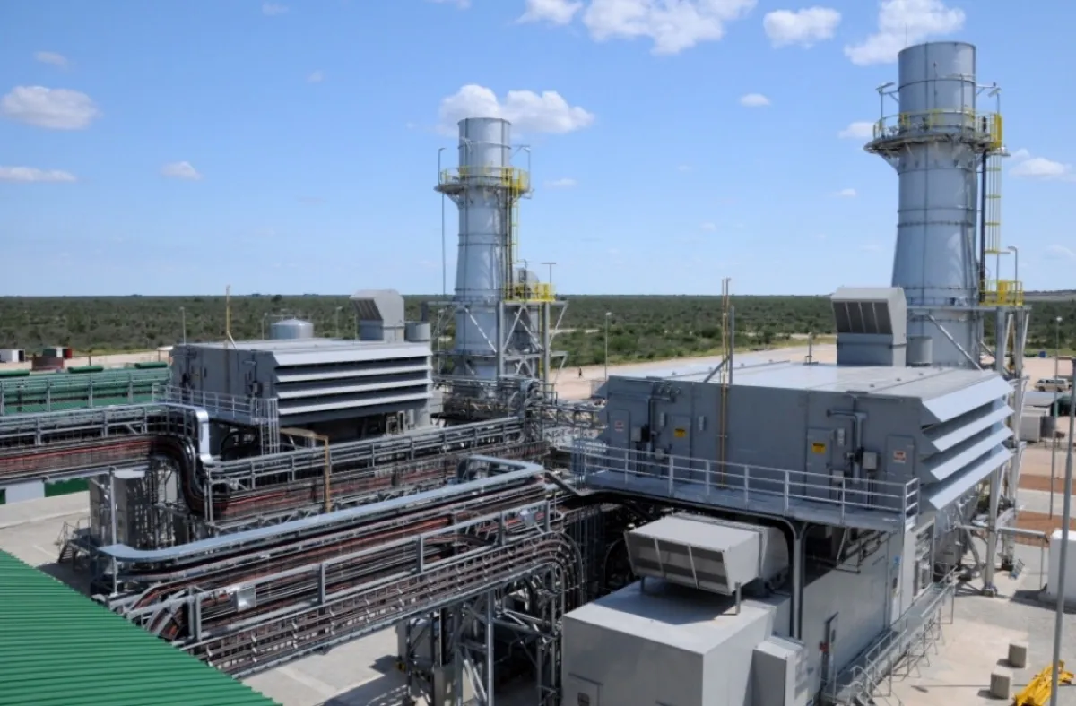 gas power plant turbine