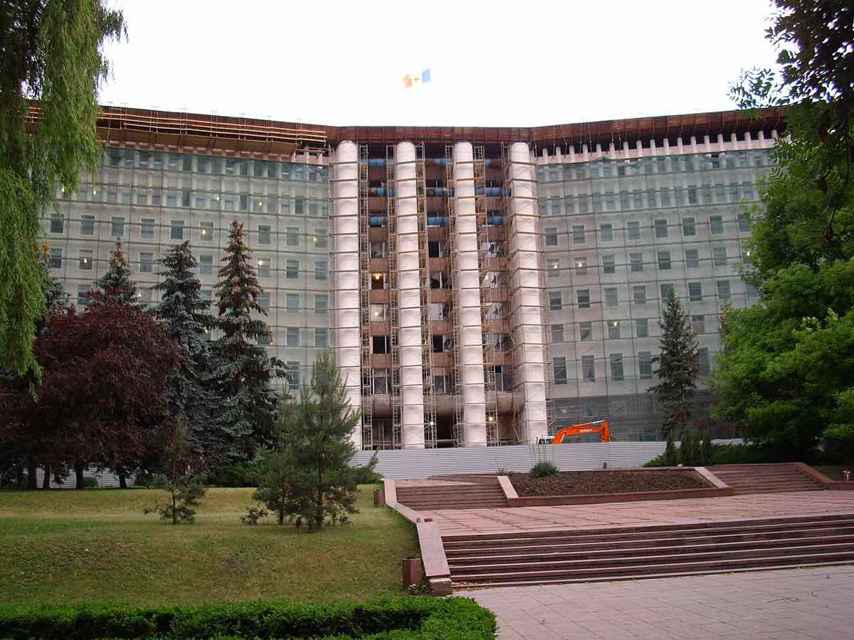 Chișinău Parliament building