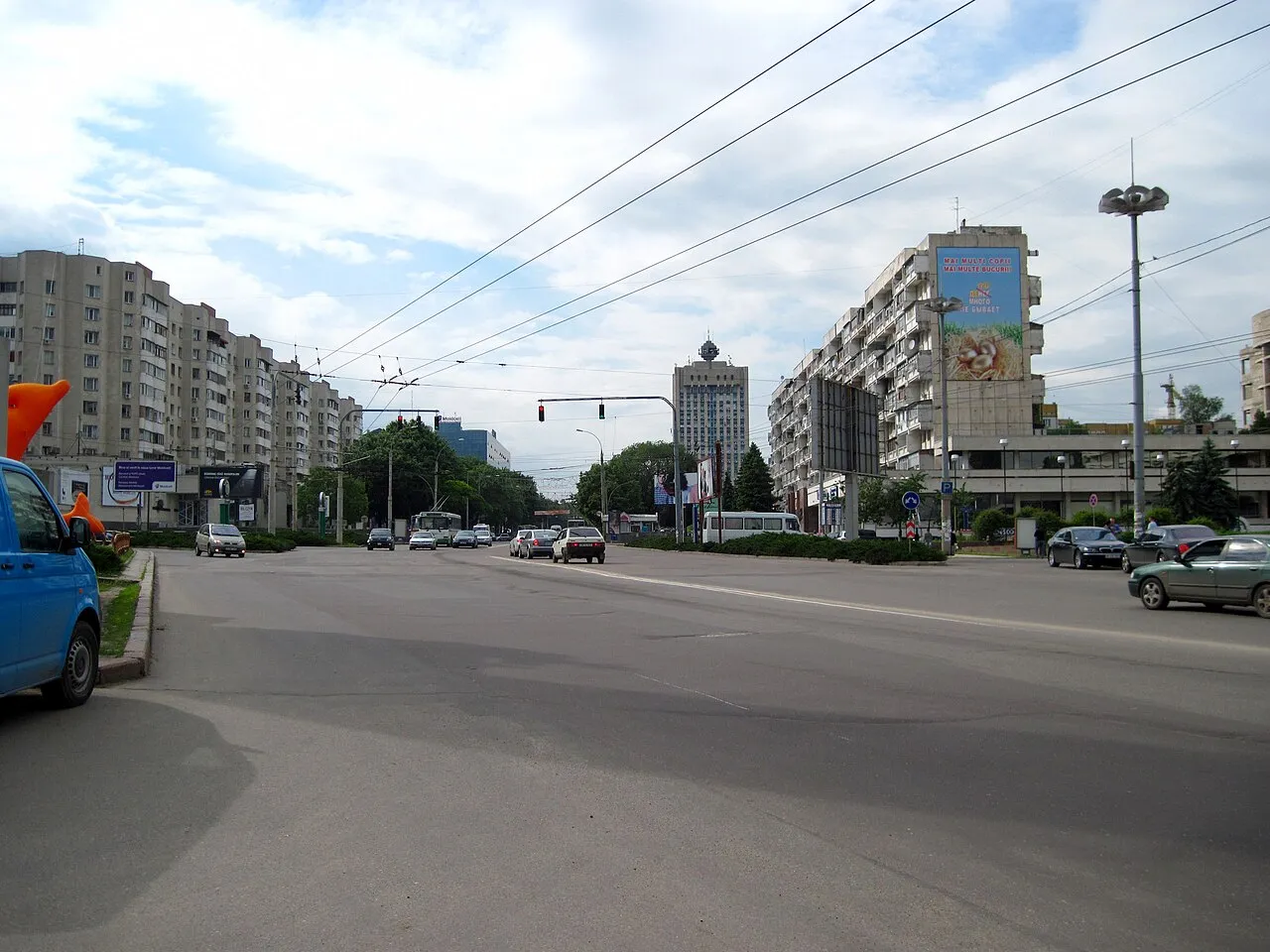 Chisinau Stefan cel Mare boulevard
