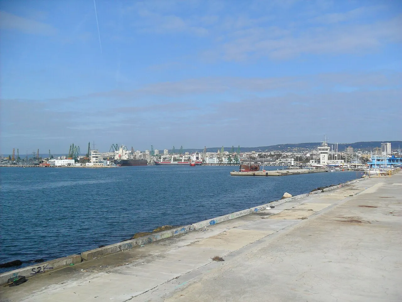 Varna port Bulgaria