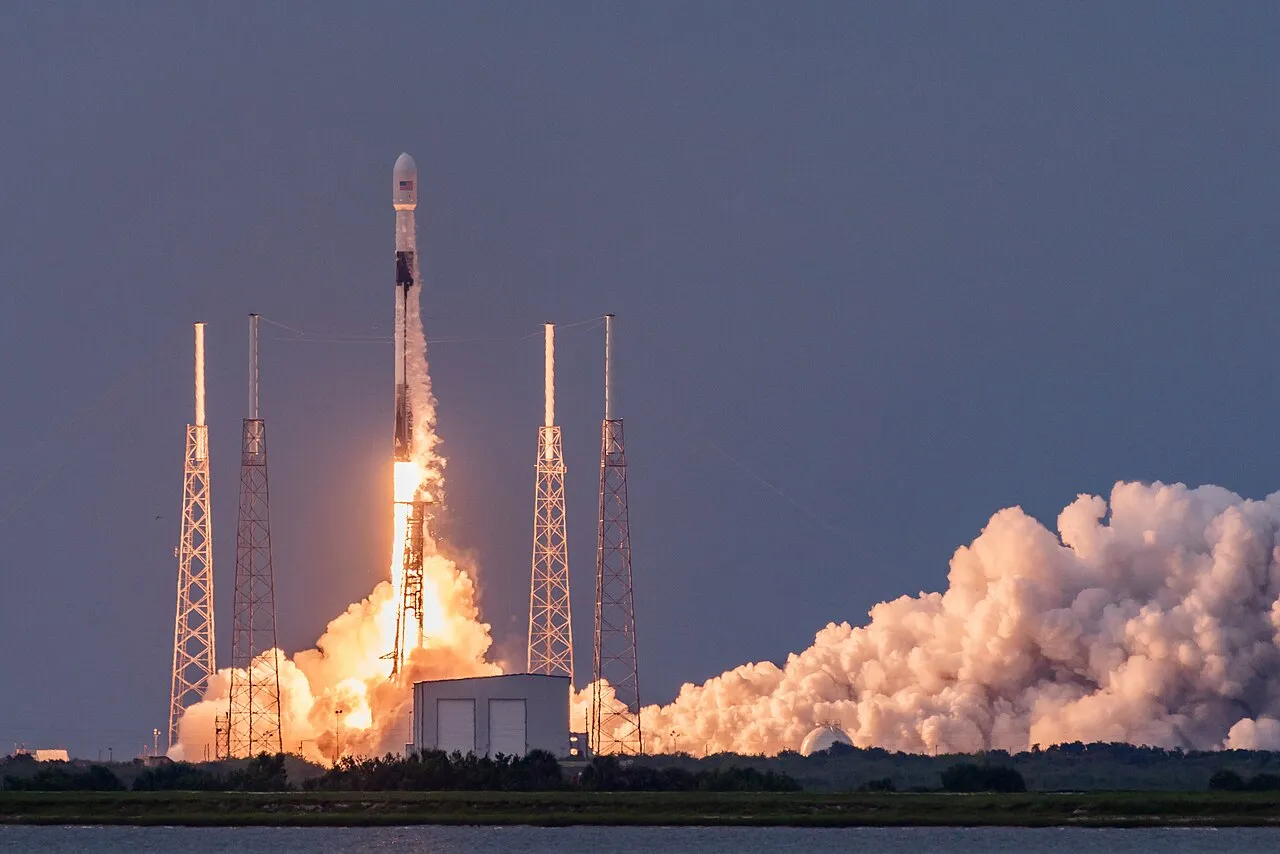 rocket launch space