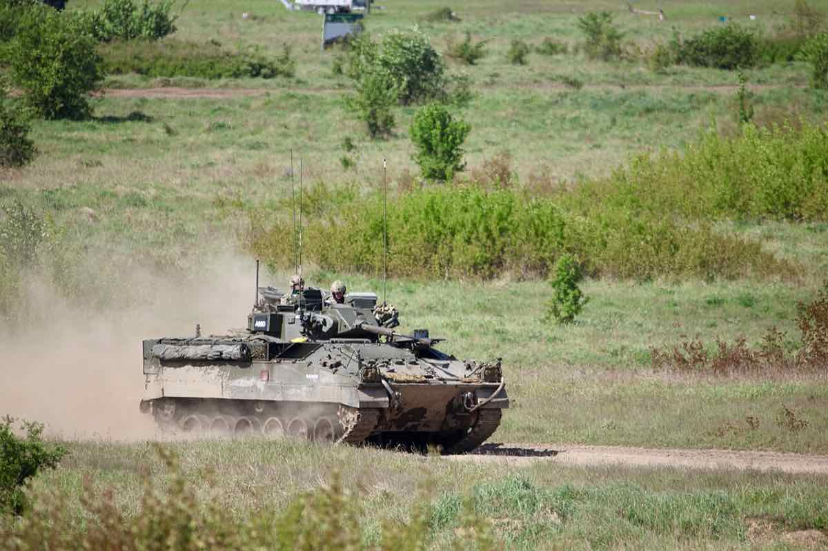 Romanian Army armoured vehicle