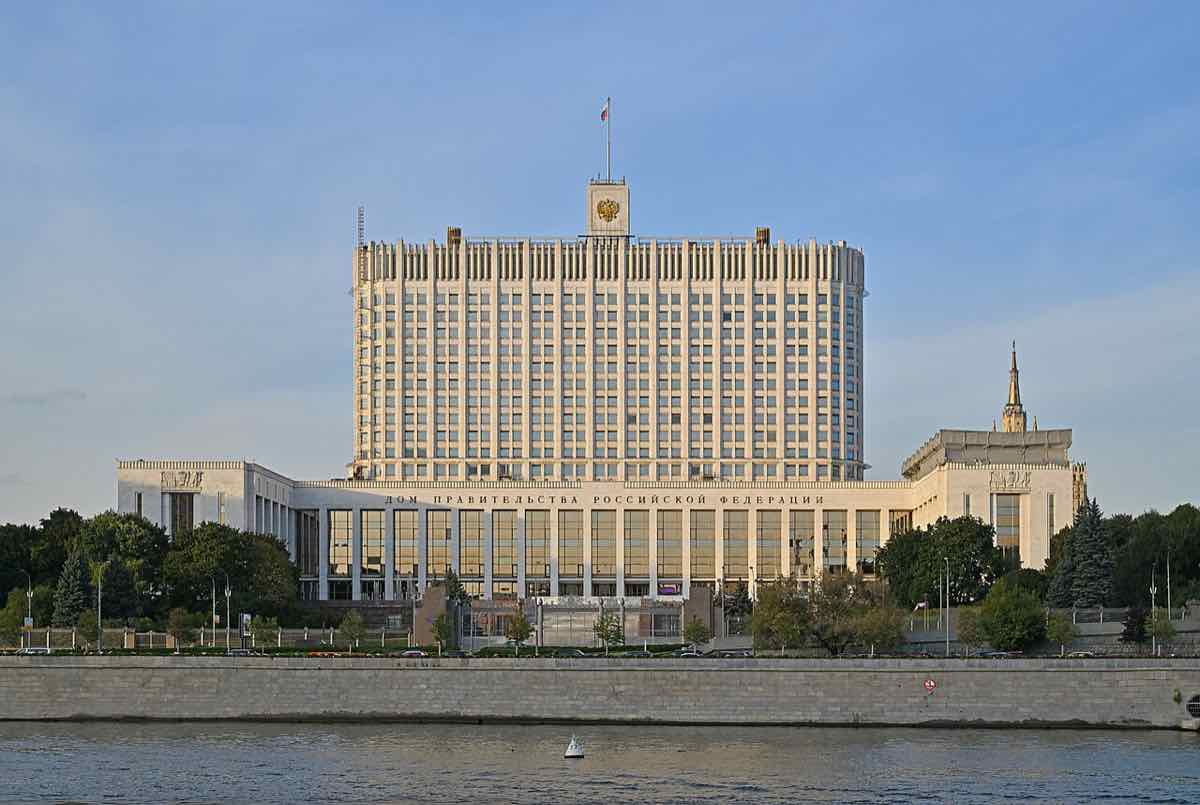Russian White House Moscow Government House
