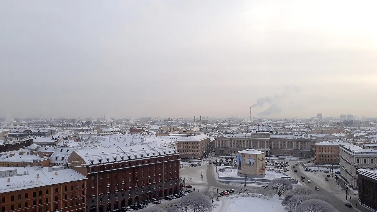 Saint Petersburg skyline