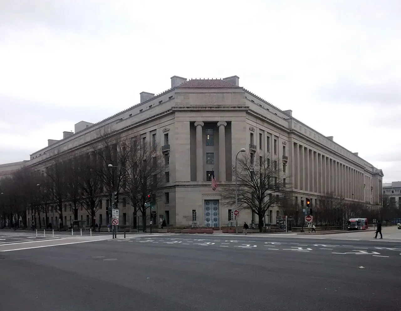 United States Department of Justice building