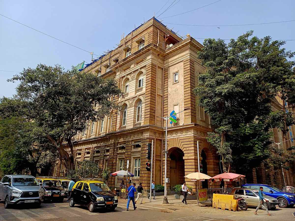 bank building facade