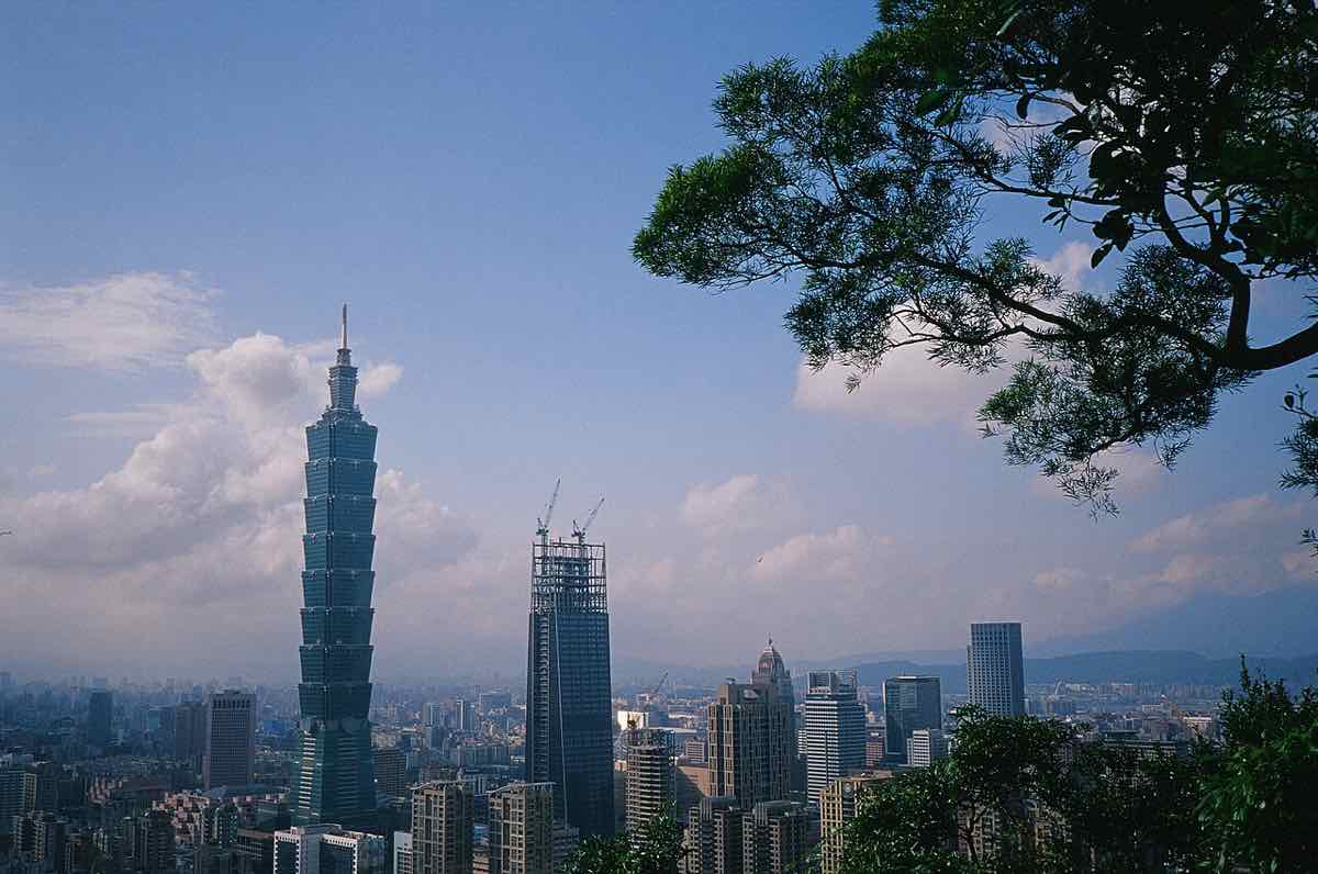 Taipei Taiwan skyline