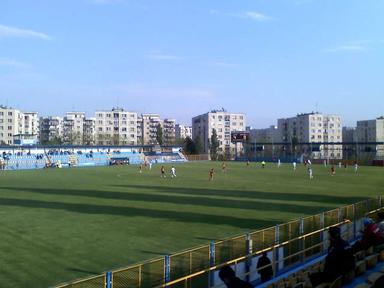football stadium match Bucharest