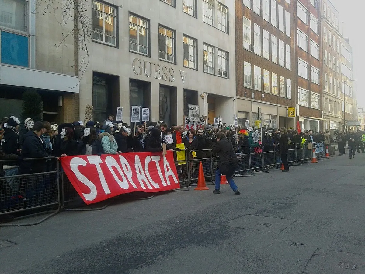 street protest crowd