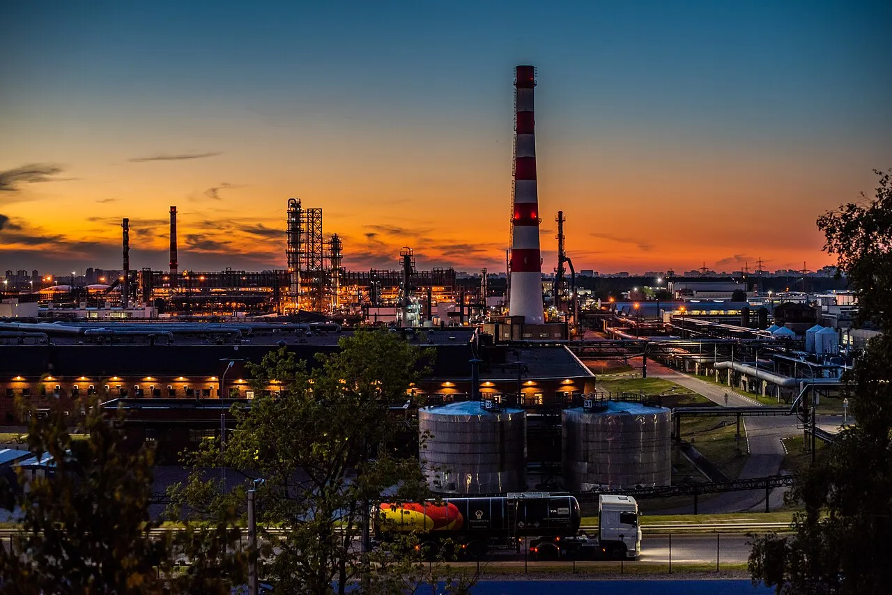 Rafinărie de petrol în Rusia