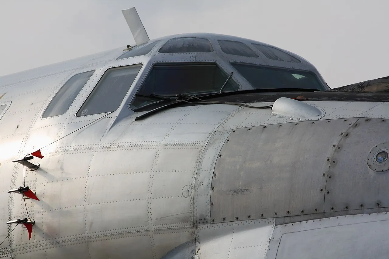 Tupolev Tu-95 Bear strategic bomber propeller