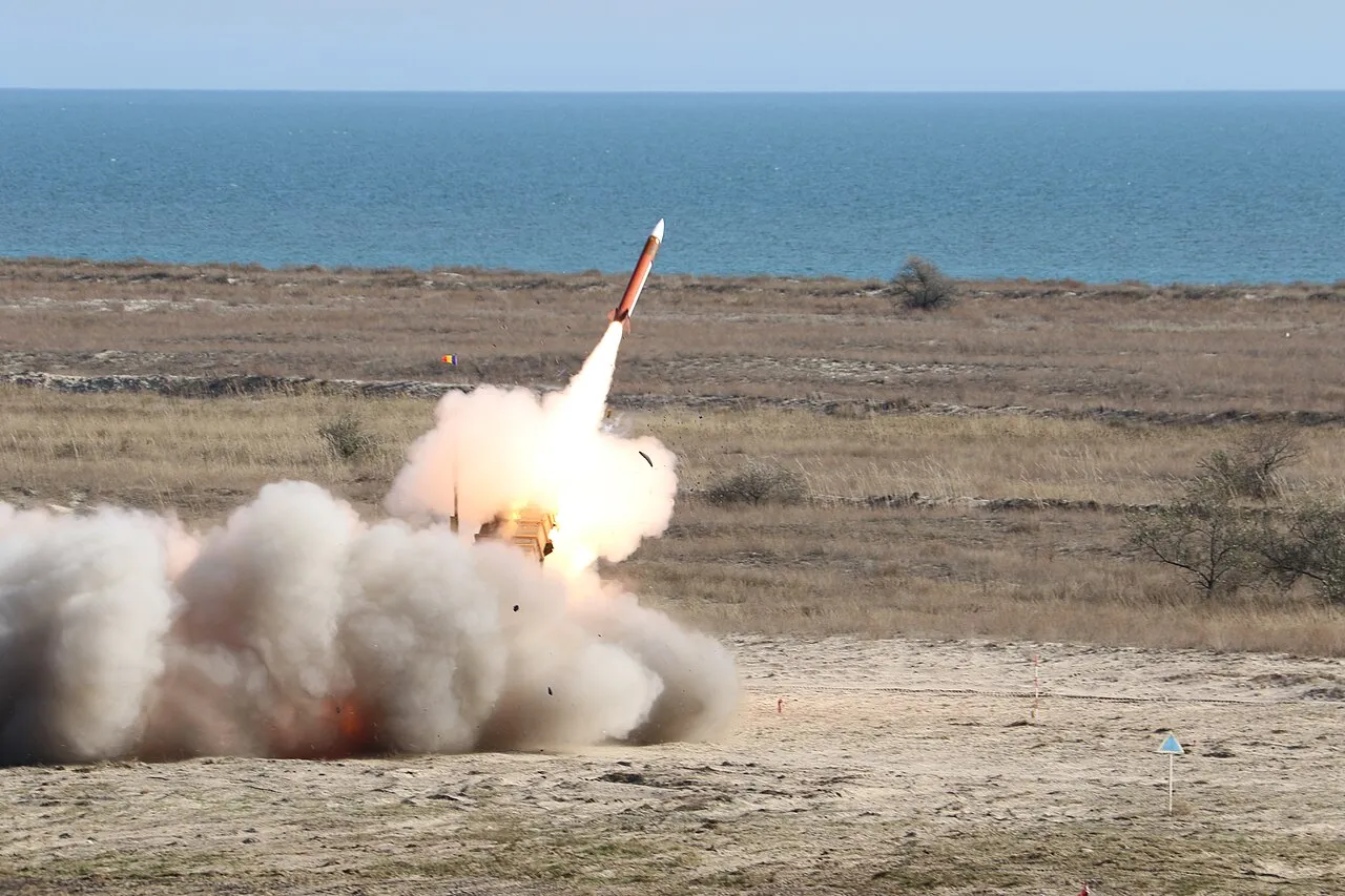Patriot missile launcher
