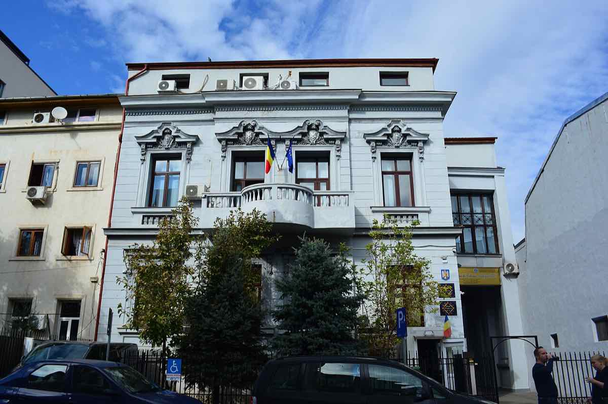 Bucharest Romania government building